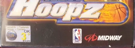 NBA Hoopz, the ELSPA age band on its front