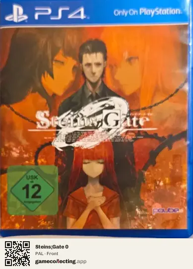 Steins;Gate 0 PlayStation 4, PAL box front