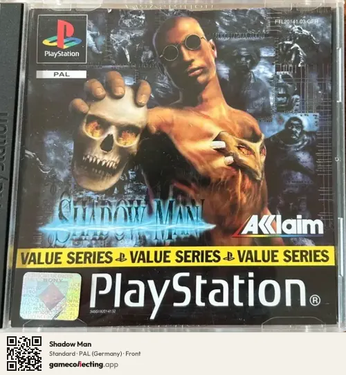 Shadow Man PlayStation, Germany box front