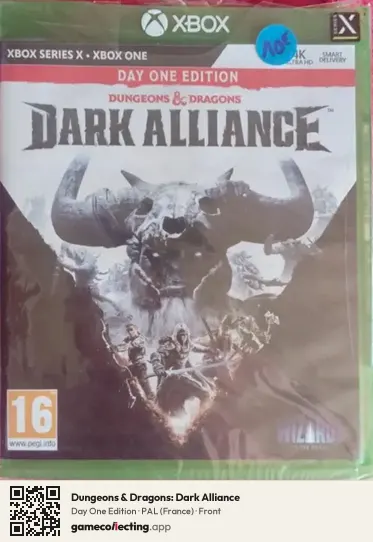 Dungeons & Dragons: Dark Alliance Xbox Series X, France box front