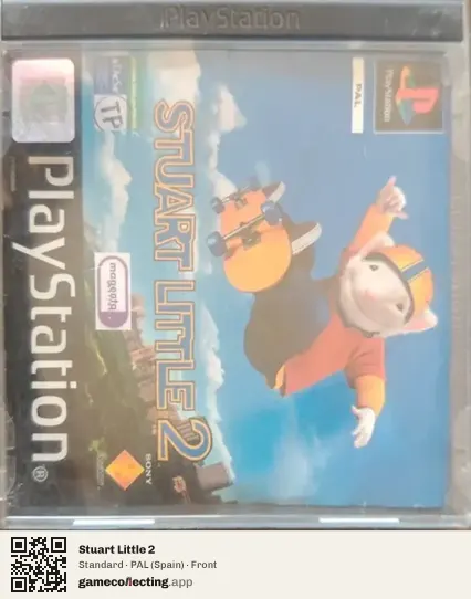 Stuart Little 2 PlayStation, Spain box front