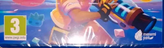 Slime Rancher 2, the PEGI square on its front