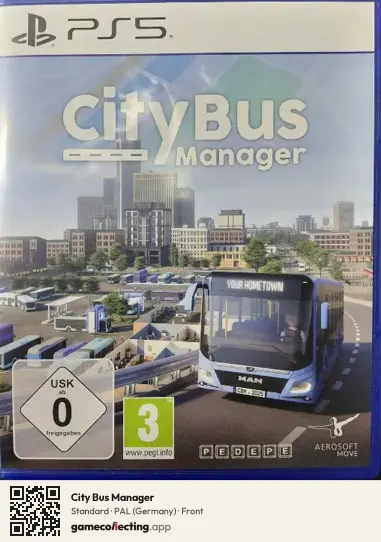 City Bus Manager PlayStation 5, Germany box front