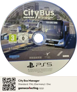 City Bus Manager PlayStation 5, PAL disc