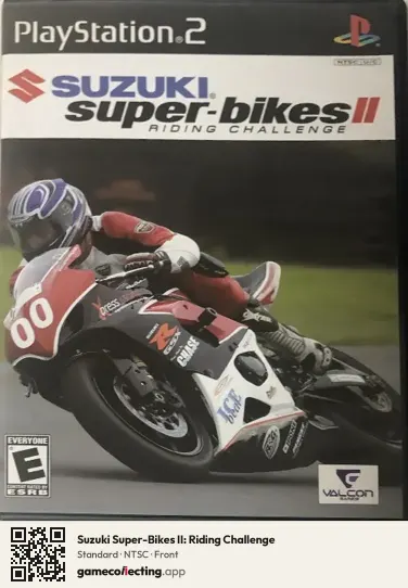 Suzuki Super-Bikes II: Riding Challenge PlayStation 2, NTSC box front