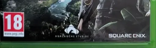 Just Cause 4, the PEGI square on its front