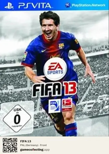 FIFA 13 PlayStation Vita, Germany box front