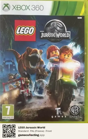 LEGO Jurassic World Xbox 360, France box front