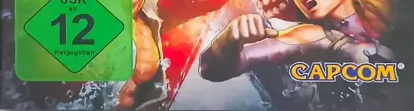 Street Fighter X Tekken, the USK square on its front