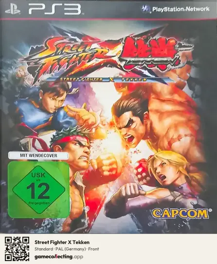 Street Fighter X Tekken PlayStation 3, Germany box front