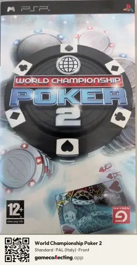 World Championship Poker 2 PlayStation Portable, Italy box front