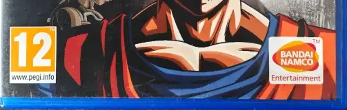 Dragon Ball Xenoverse 2, the PEGI square on its front