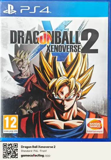 Dragon Ball Xenoverse 2 PlayStation 4, PAL box front