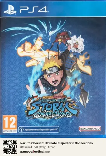Naruto x Boruto: Ultimate Ninja Storm Connections PlayStation 4, Italy box front