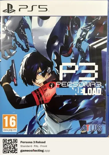 Persona 3 Reload PlayStation 5, PAL box front