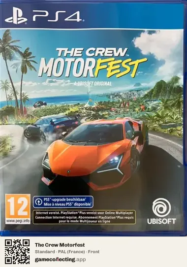 The Crew Motorfest PlayStation 4, France box front