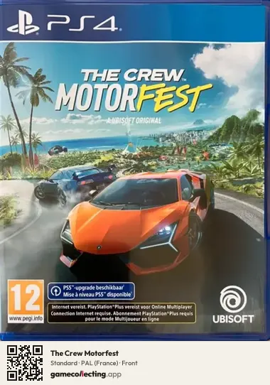 The Crew Motorfest PlayStation 4, France box front