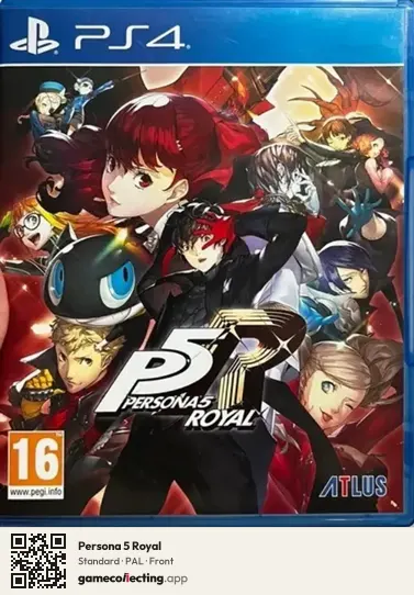 Persona 5 Royal PlayStation 4, PAL box front
