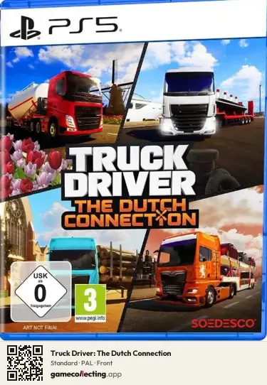 Truck Driver: The Dutch Connection PlayStation 5, PAL box front
