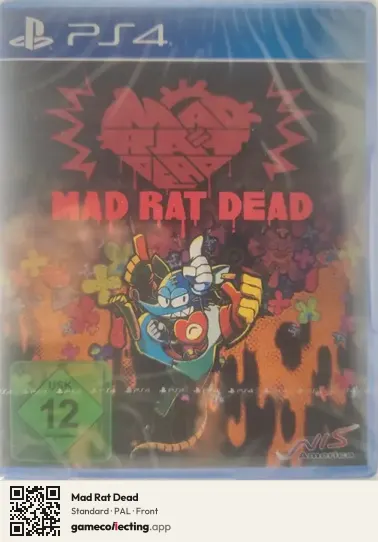 Mad Rat Dead PlayStation 4, PAL box front