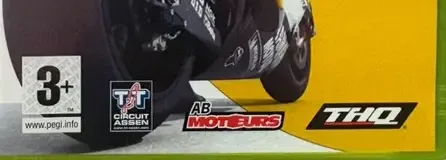 MotoGP '06, the PEGI square on its front