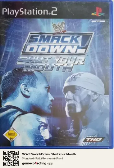 WWE SmackDown! Shut Your Mouth PlayStation 2, Germany box front