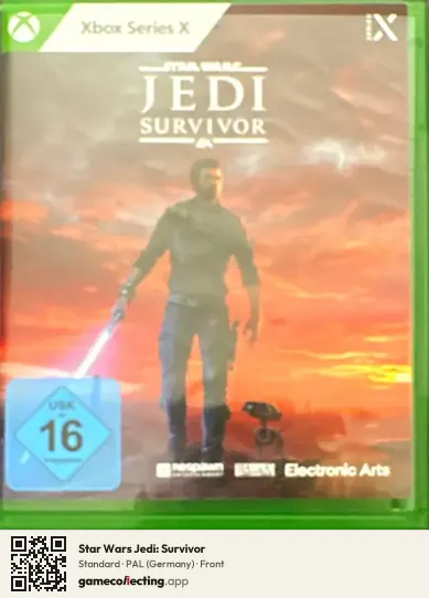Star Wars Jedi: Survivor Xbox Series X, Germany box front