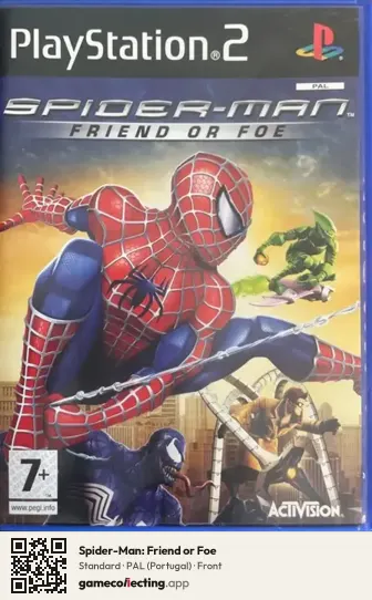 Spider-Man: Friend or Foe PlayStation 2, Portugal box front