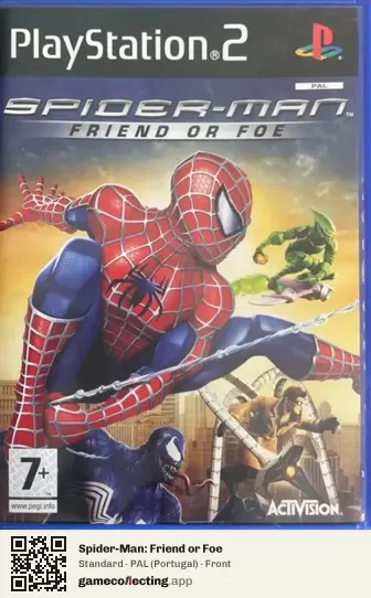 Spider-Man: Friend or Foe PlayStation 2, Portugal box front