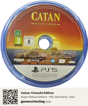 Catan: Console Edition PlayStation 5, PAL disc