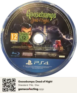 Goosebumps: Dead of Night PlayStation 4, PAL disc