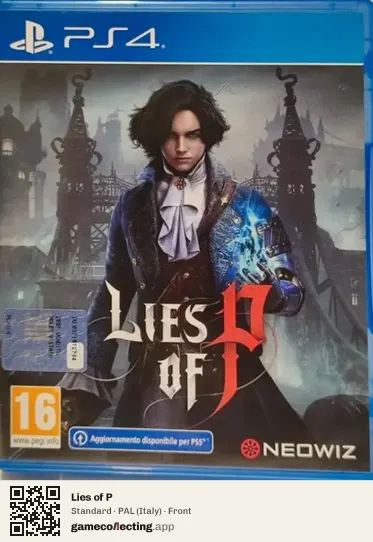 Lies of P PlayStation 4, Italy box front
