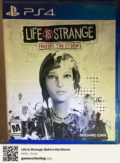 Life is Strange: Before the Storm PlayStation 4, NTSC box front