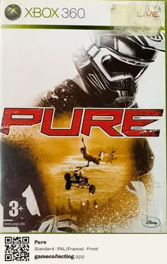 Pure Xbox 360, France box front