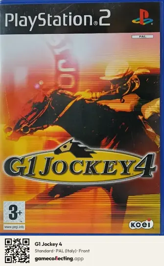 G1 Jockey 4 PlayStation 2, Italy box front