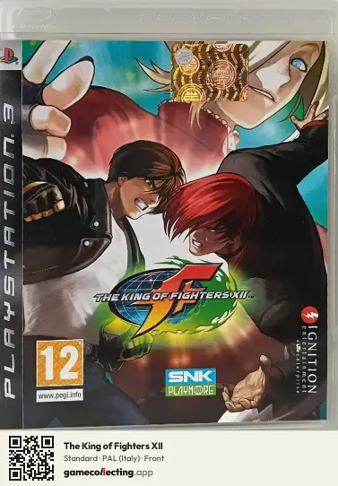 The King of Fighters XII PlayStation 3, Italy box front
