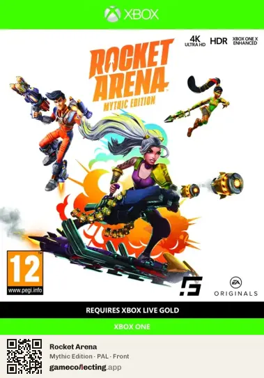 Rocket Arena Xbox One, PAL box front