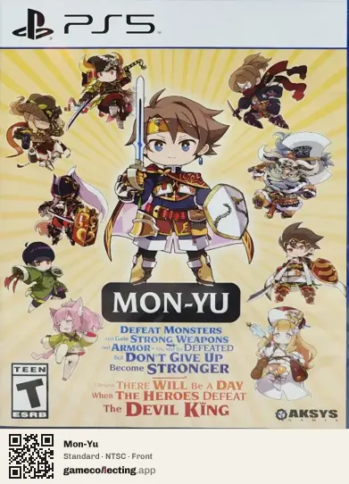 Mon-Yu PlayStation 5, NTSC box front