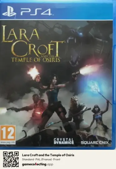 Lara Croft and the Temple of Osiris PlayStation 4, France box front