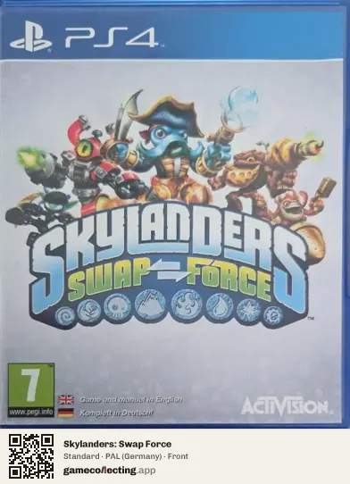 Skylanders: Swap Force PlayStation 4, Germany box front
