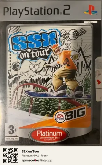 SSX on Tour PlayStation 2, PAL box front