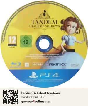 Tandem: A Tale of Shadows PlayStation 4, PAL disc