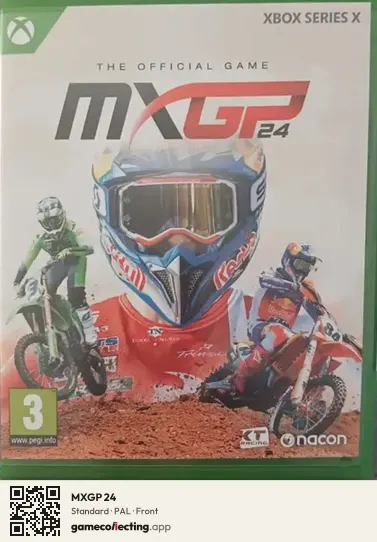 MXGP 24 Xbox Series X, PAL box front