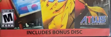 Persona 4, the ESRB box on its front