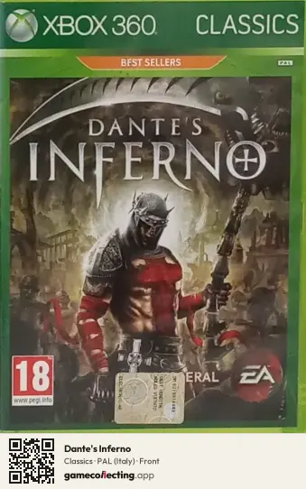 Dante's Inferno Xbox 360, Italy box front