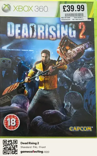 Dead Rising 2 Xbox 360, PAL box front