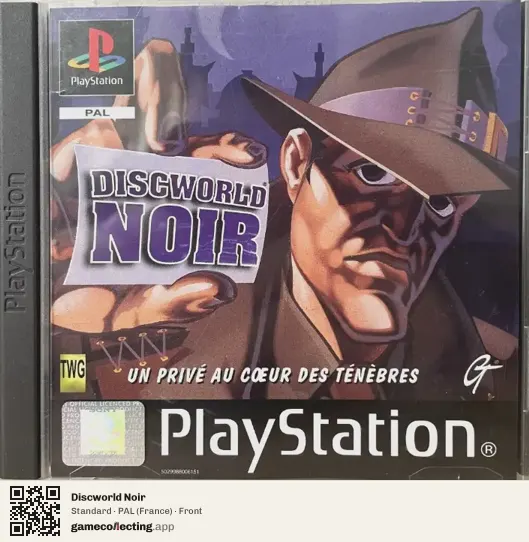 Discworld Noir PlayStation, France box front