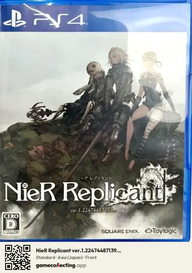 NieR Replicant ver.1.22474487139... PlayStation 4, Asia box front