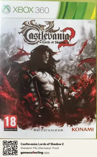Castlevania: Lords of Shadow 2 Xbox 360, Germany box front