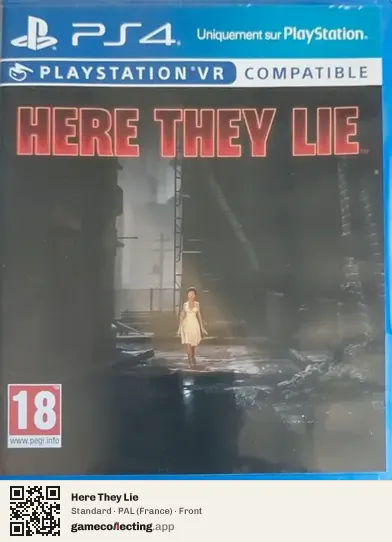 Here They Lie PlayStation 4, France box front